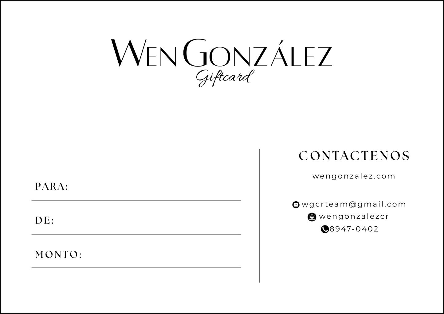 Gift Card Digital