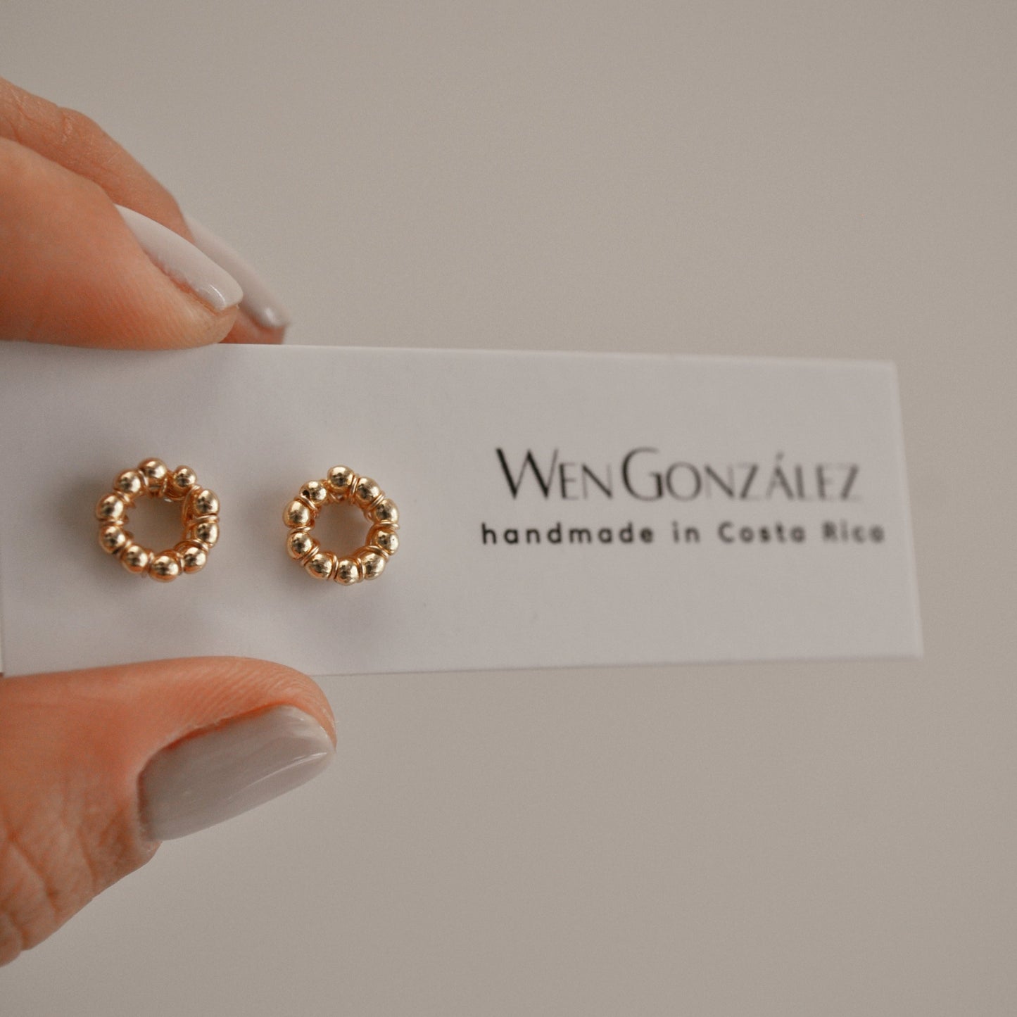 ALBA GOLDIE STUDS