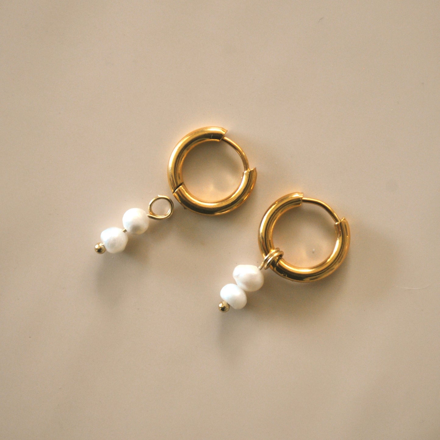 Double Pearl Charm