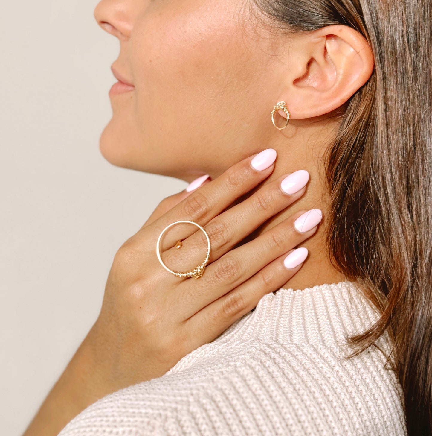 Circle Knot Ring