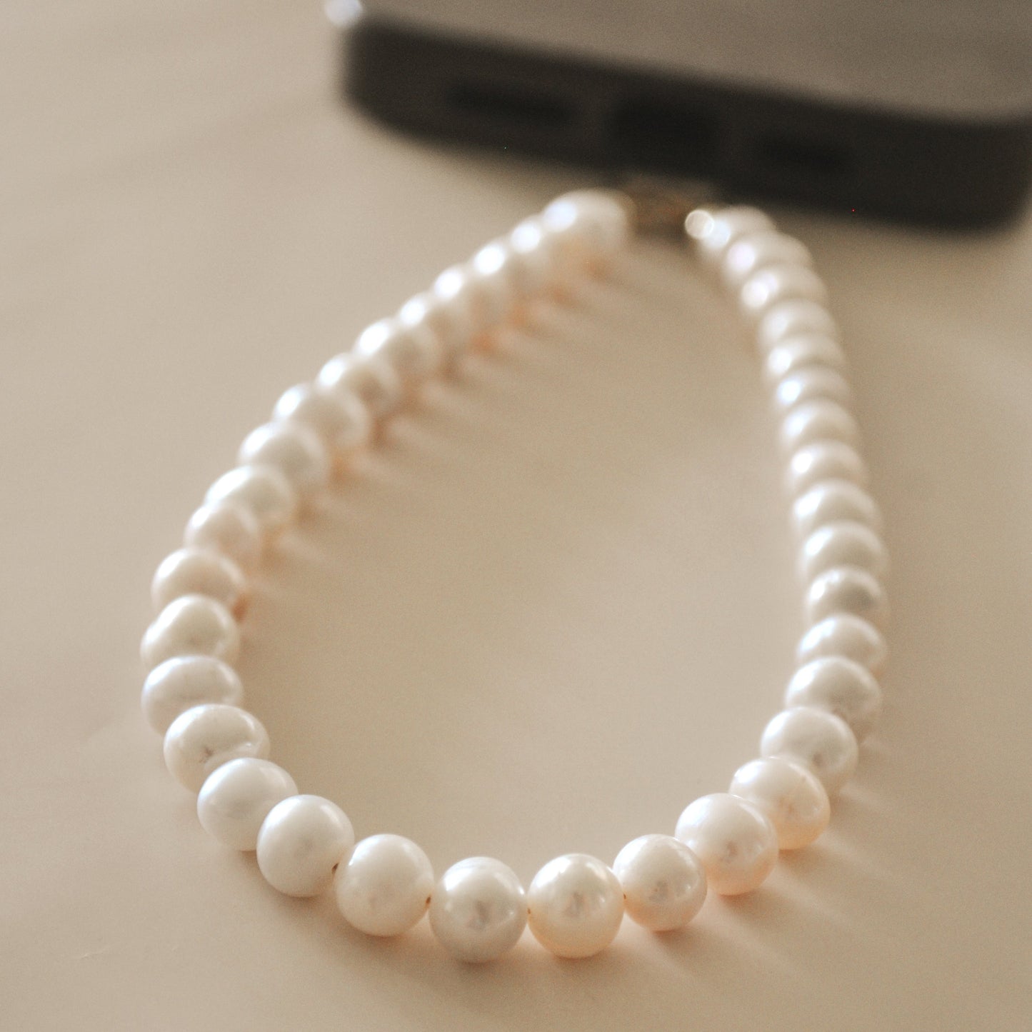 Pearl Phone Charm