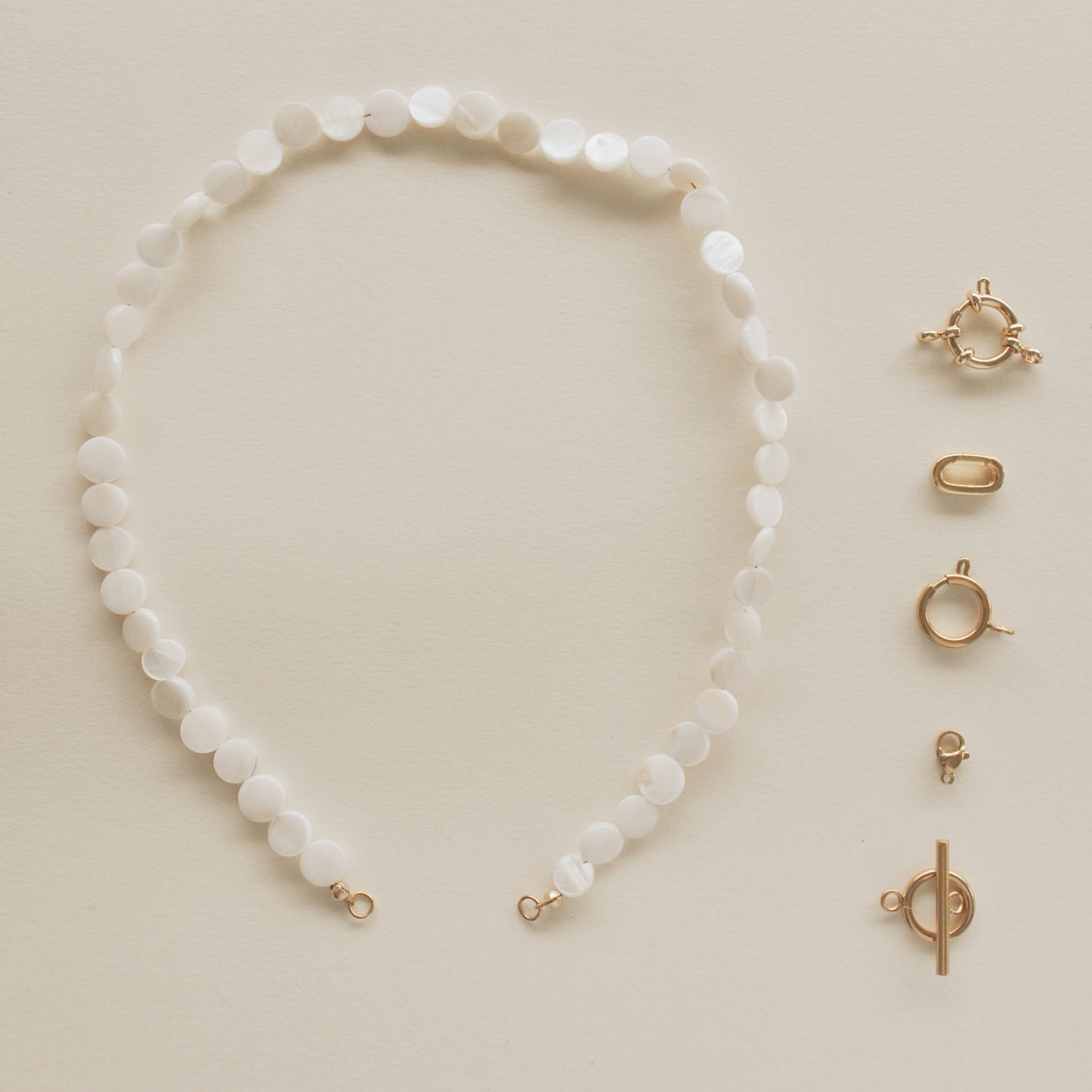 Coin Pearl Choker - 39cm