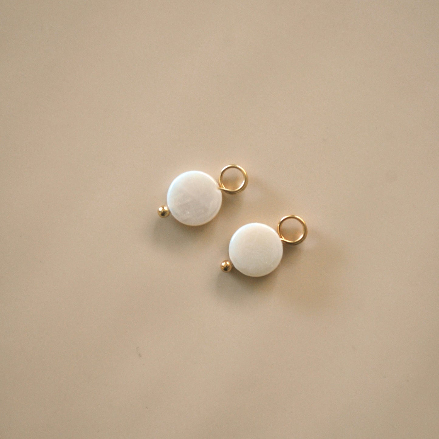 Coin Pearl Charm
