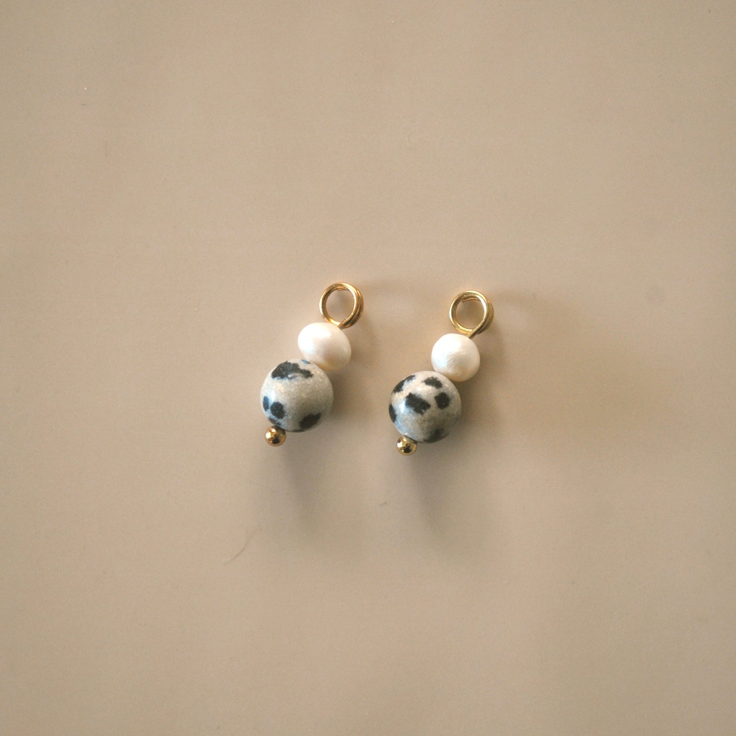 Jaspe + Pearl Charms