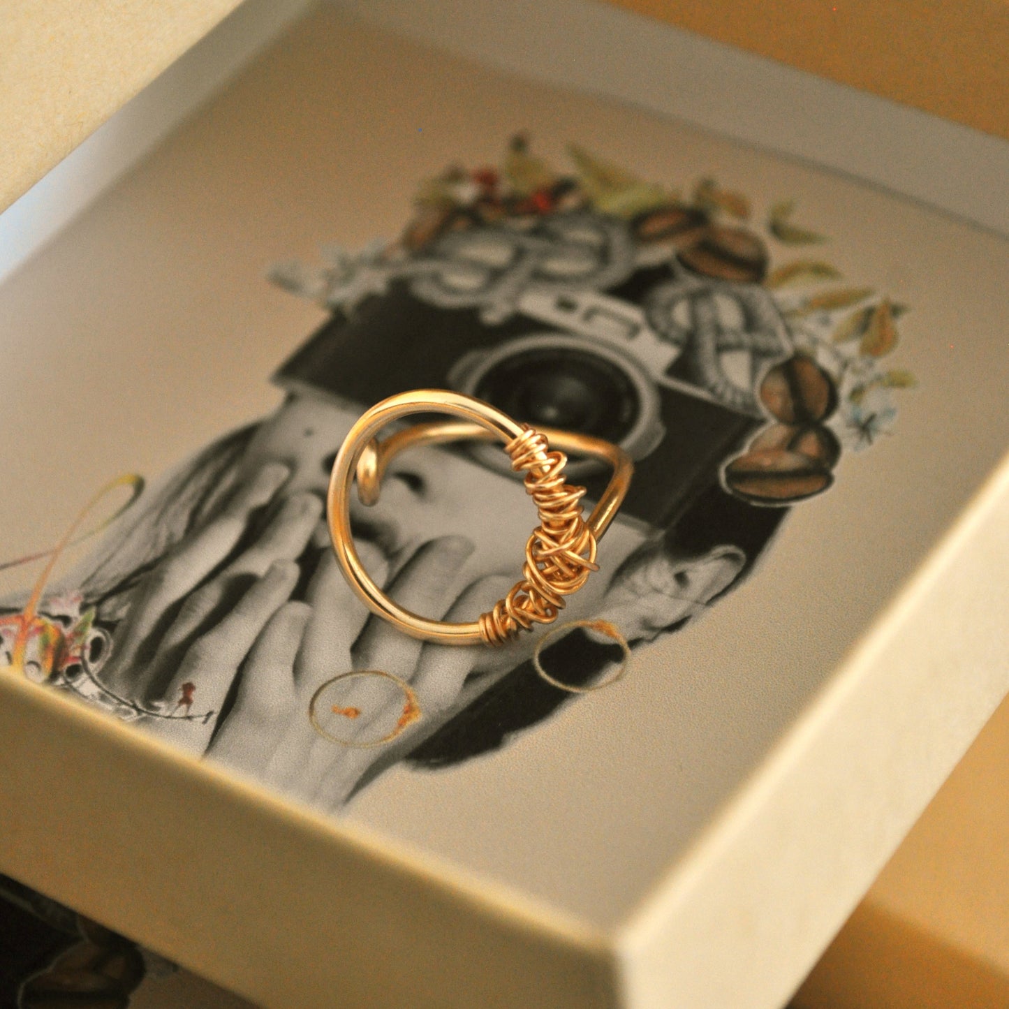 Circle Knot Ring small