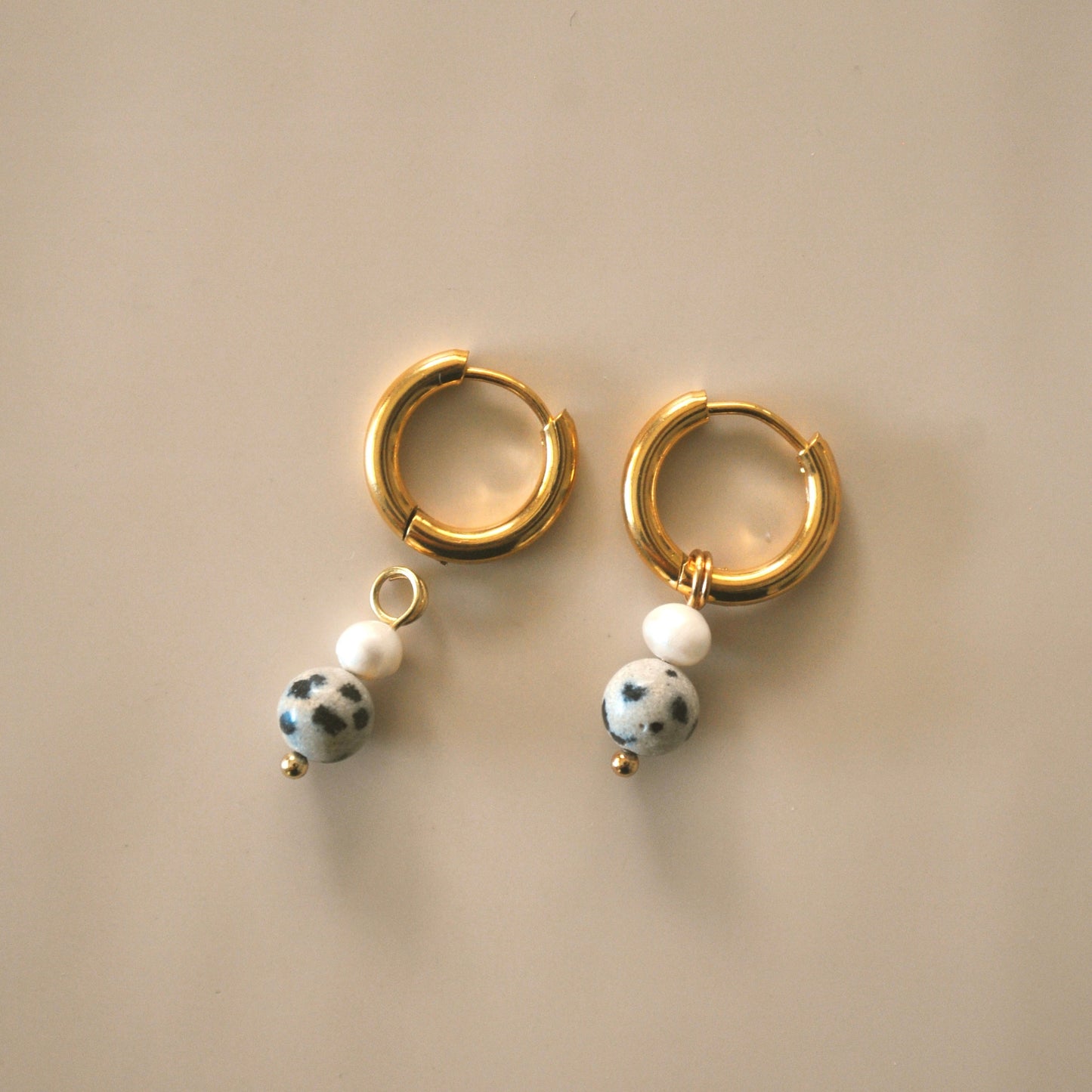Jaspe + Pearl Charms