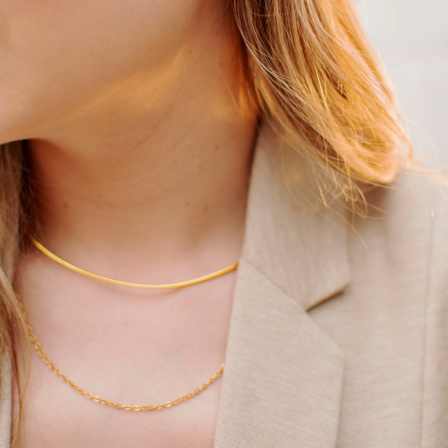 Choker and chain
