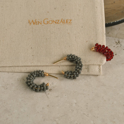 Bandola gris hoops