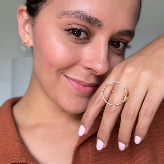 Circle Knot Ring