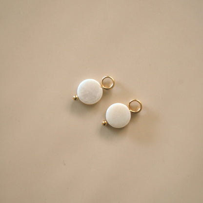 Coin Pearl Charm