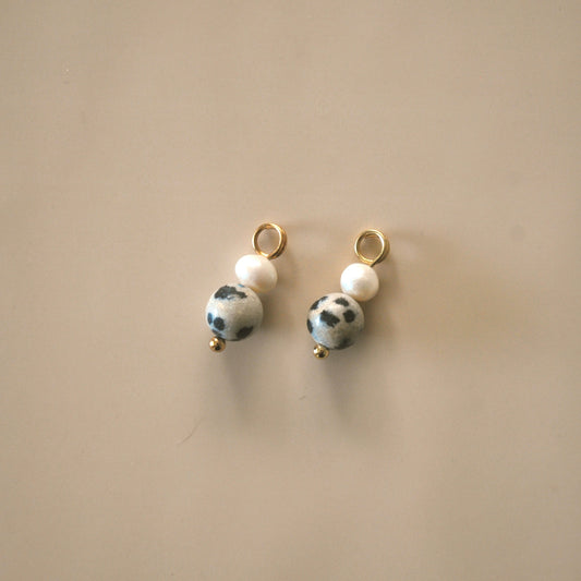 Jaspe + Pearl Charms