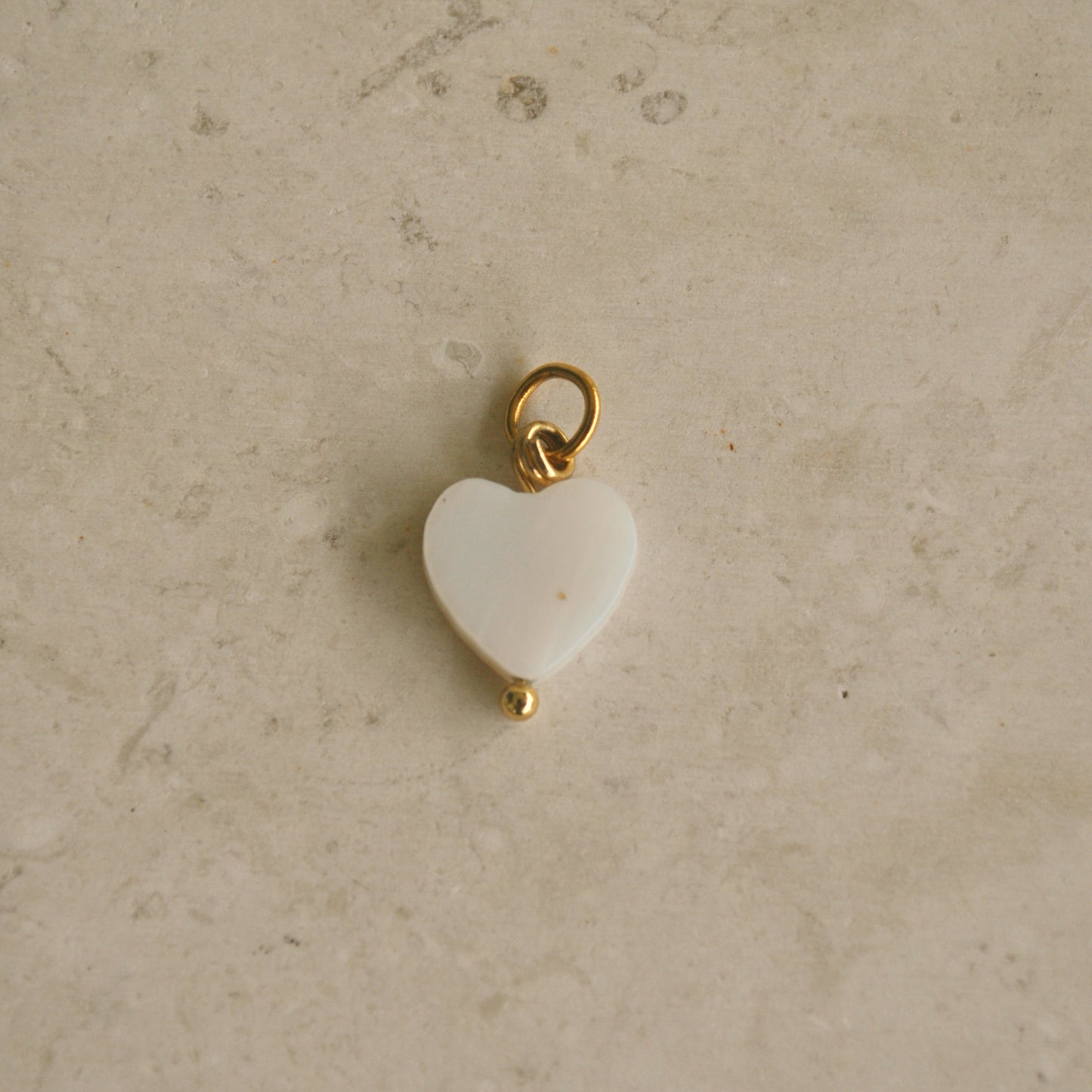 Corazón perla